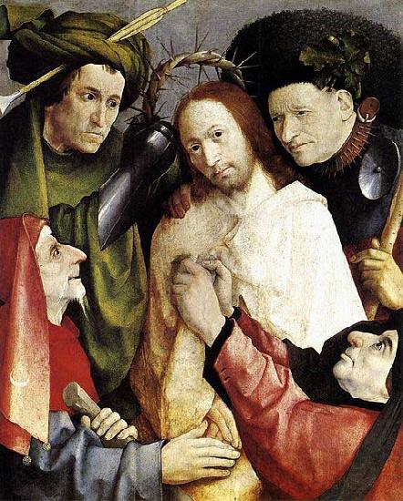 Hieronymus Bosch Christ Mocked Spain oil painting art